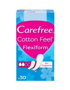 Carefree Salvaslip Flexiform 30 uds Sin Fragancia