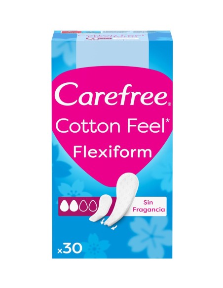 Carefree Salvaslip Flexiform 30 uds Sin Fragancia