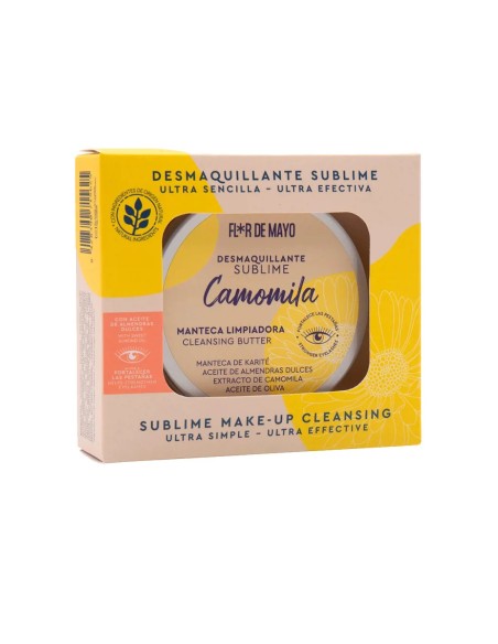 Estuche de la manteca Flor de Mayo Desmaquillante Sublime Camomila 80g
