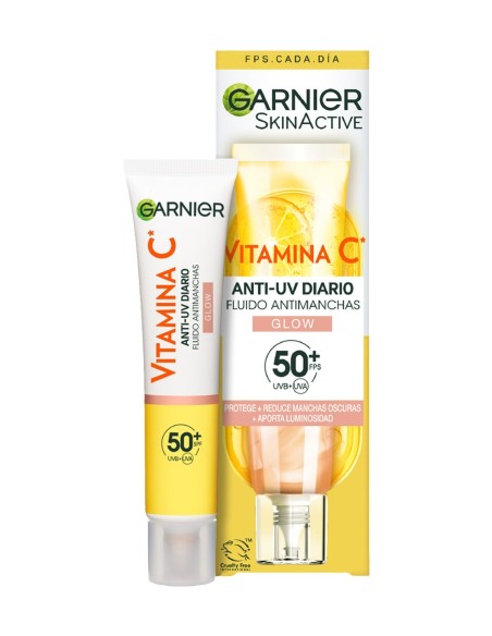 Garnier Vitamina C Fluido Antimanchas Glow SPF50+ 40 ml