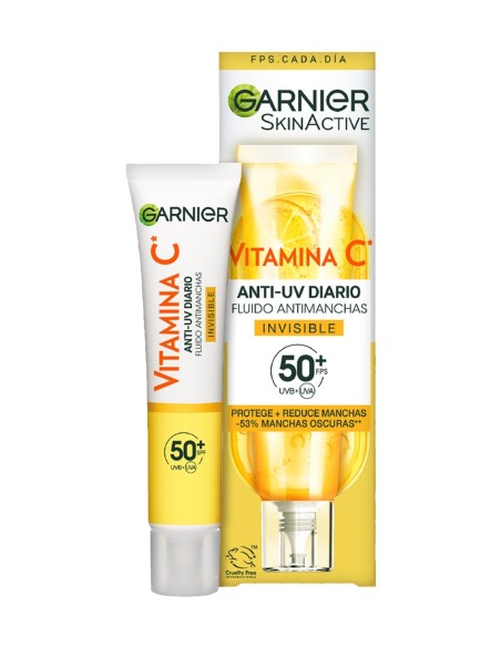 Garnier Vitamina C Fluido Antimanchas Invisible SPF50+ 40 ml