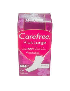 CAREFREE Salva Slip Plus Large 36 uds | Protección diaria