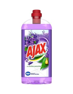 Ajax Limpiador Lavanda 1250 ml, limpieza profunda con perfume duradero