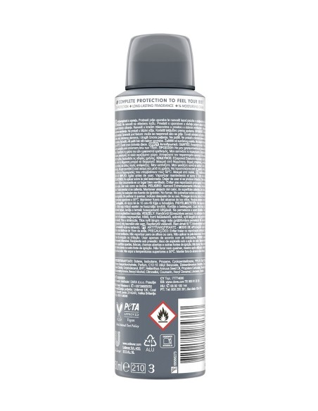 Desodorante Dove Spray 150 ml Invisible 72h Anti-Manchas