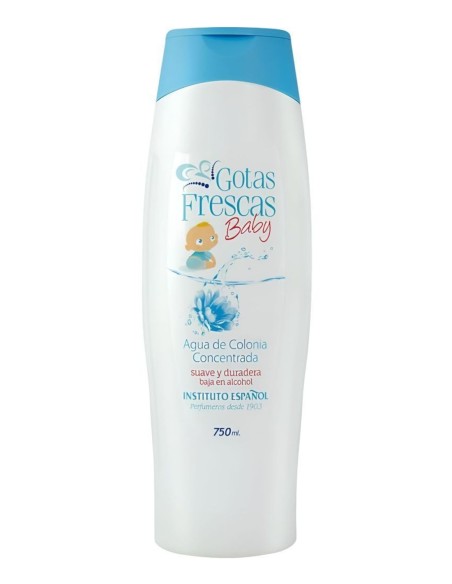 Gotas Frescas Baby colonia suave baja alcohol 750ml