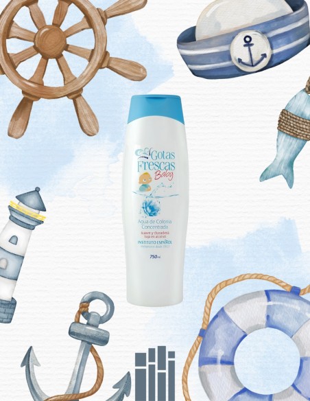 Colonia infantil Gotas Frescas Baby aroma cítrico floral