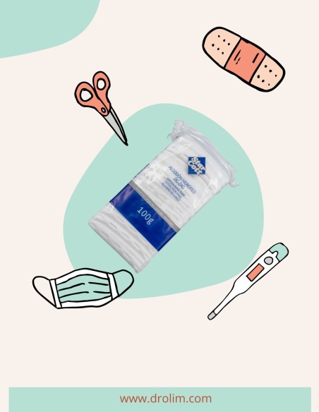 Star Cott Algodón Hidrófilo Zig-Zag 100 grs - Suave y Absorbente