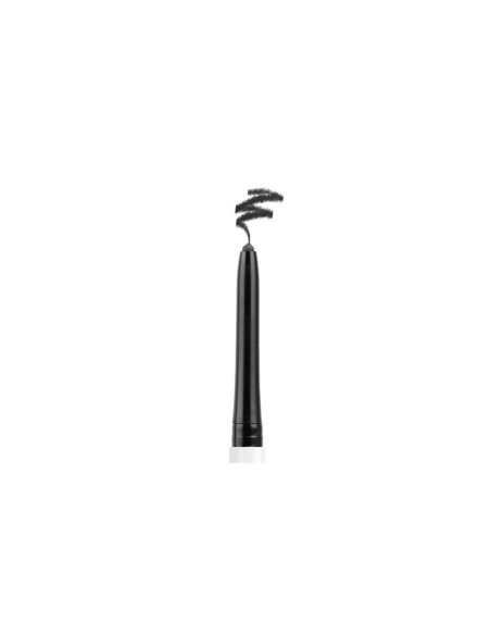 Delineador de ojos negro oscuro impermeable resistente al agua.
