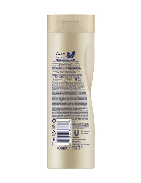 Dove Body Autobronceador Medio 400ml