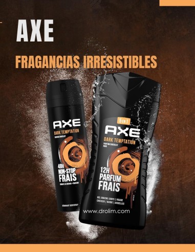 Pack Axe Dark Temptation Desodorante Spray + Gel 150 ml