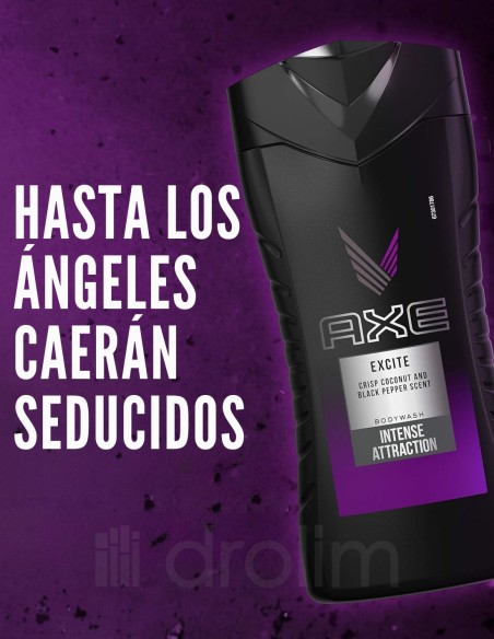 Gel de ducha Axe Excite 400 ml | Limpieza y fragancia duradera