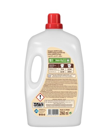 Lagarto Detergente Líquido Marsella 40 Lavados