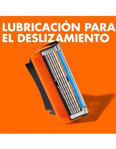 Cuchillas Gillette Fusion5 compatibles con todos los mangos Fusion5