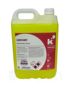 UN3267, LÍQUIDO CORROSIVO, BÁSICO, ORGÁNICO, N.E.P. (Hidróxido de sodio), 8, II, (E) JERRICAN 5L NTR