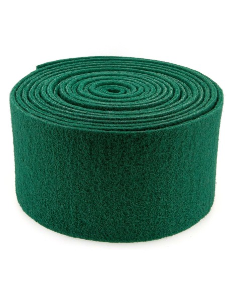 Estropajo Rollo Fibra Verde Extra 15cm x 6m Profesional