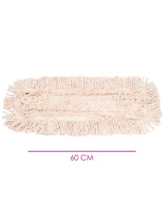 Recambio Mopa Abrillantadora Algodón 60 cm - Eficaz y duradero 2