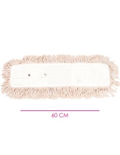 Recambio Mopa Abrillantadora Algodón 60 cm - Eficaz y duradero