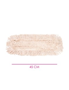 Recambio Mopa Abrillantadora Algodón 45 cm - Eficaz y práctico 2