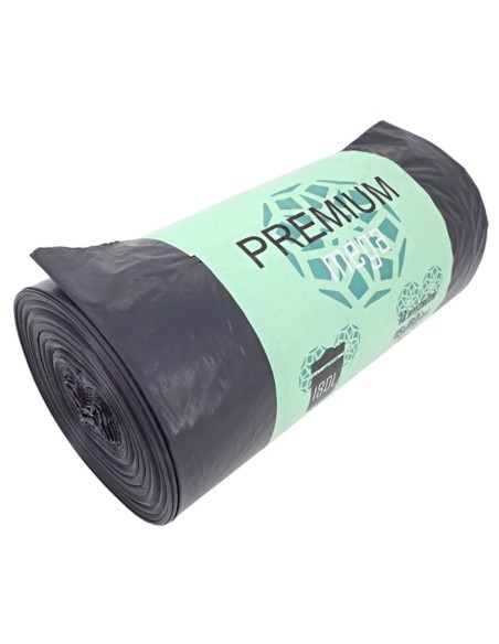 Saco Basura 115x150 cm 10 Uds Negro (Especial Contenedores) 180L