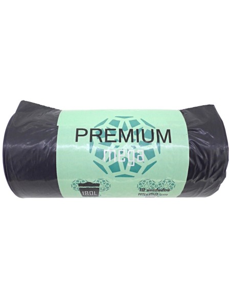 Sacos de Basura Reforzados 180L para Contenedores, Negros 115x150 cm - Pack 10 Uds