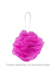 Esponja de Baño Malla Flor Exfoliante - Limpieza y suavidad