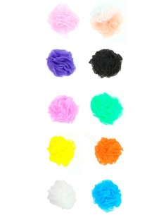 Esponja de Baño Malla Flor Exfoliante - Limpieza y suavidad 2