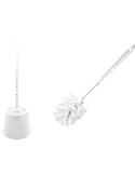 ESCOBILLA CON ESCOBILLERO WC ECO BLANCO