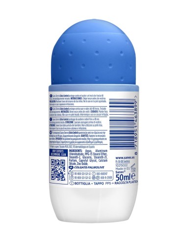 Sanex Desodorante Roll-On Extra Control 50 ml