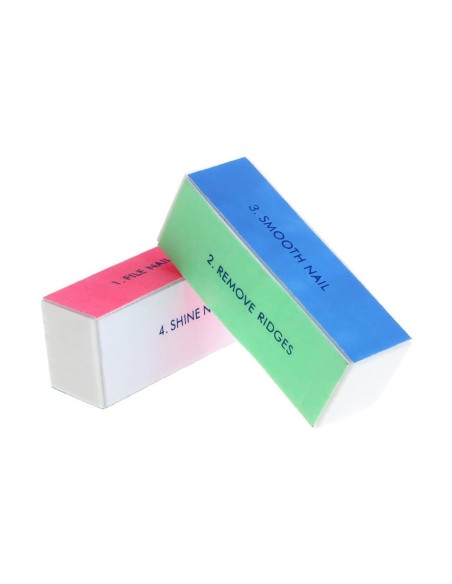 Lima de uñas 4 funciones: lima, limpia, pule y abrillanta