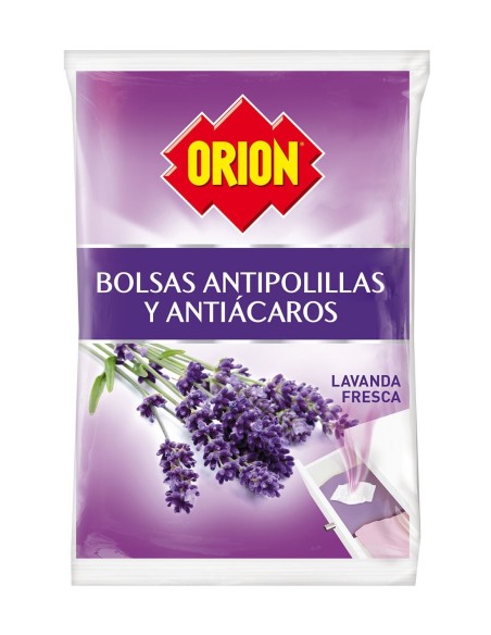 Orion Antipolilla y Ácaros Lavanda 20 uds