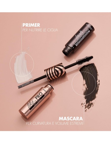 Efecto laminado profesional con mascara Deborah Milano negra