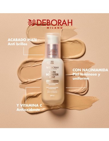 DH Maquillaje Skin Booster Mat SPF15 04 Warm