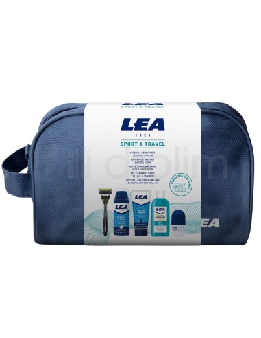 LEA Men Set Neceser Sport & Travel - Afeitado e higiene