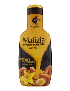 Gel de baño Malizia Vainilla y Argán 1L | Nutrición y suavidad