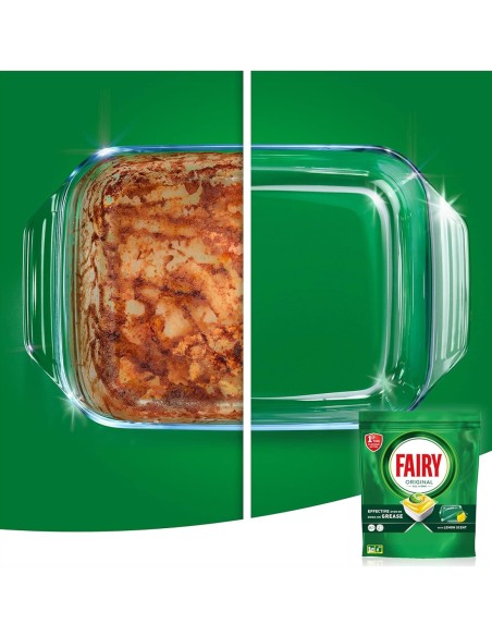 Detergente lavavajillas Fairy Todo en 1 aroma limón 29 cápsulas

