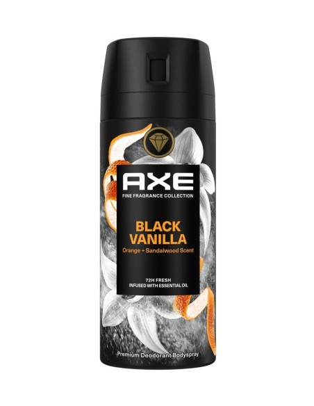 Axe Desodorante Spray Vainilla Black de 150 ml.