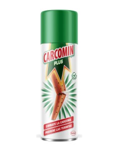 Spray anticarcoma Carcomin Plus de 250 ml para el tratamiento protector de la madera.