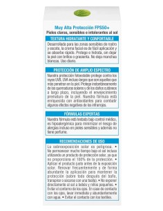 Protector facial Delial Super UV SPF50+ anti-sequedad 2