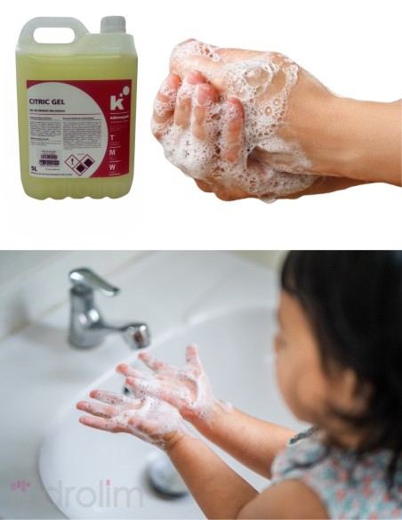 Gel de manos espumante pH 5,5