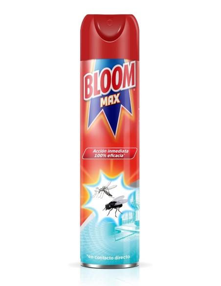 Bloom Insecticida Spray Max Moscas y Mosquitos 400ml