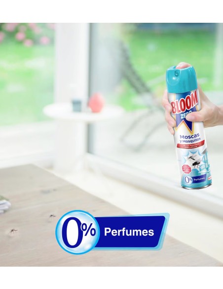 Insecticida Bloom Zero 400 ml para el hogar, sin fragancias añadidas