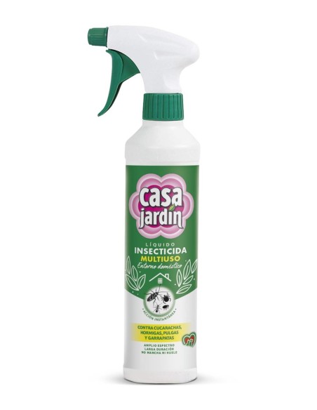 Botella de Casa Jardín Insecticida Líquido Multiuso 500ml con pistola pulverizadora