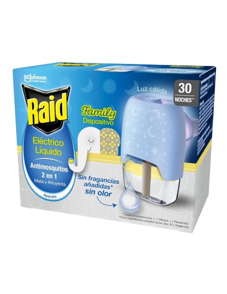 Raid Eléctrico Aparato + Luz Recambio 30 Noches