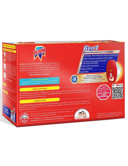 Bloom Eléctrico Max Moscas y Mosquitos 90 Noches