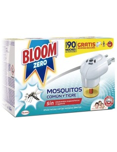 Bloom Eléctrico Aparato Zero Mosquitos + 2 Recambios 90 Noches