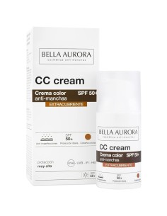 Bella Aurora Crema CC SPF50+ Extracubrirente 30 ml
