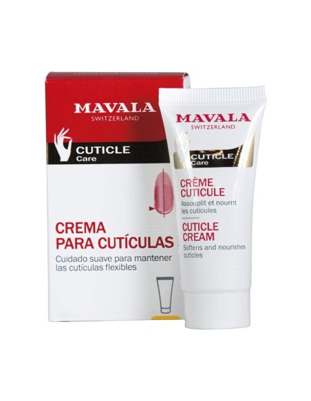 Crema para Cutículas Mavala 15 ml para Uñas Saludables
