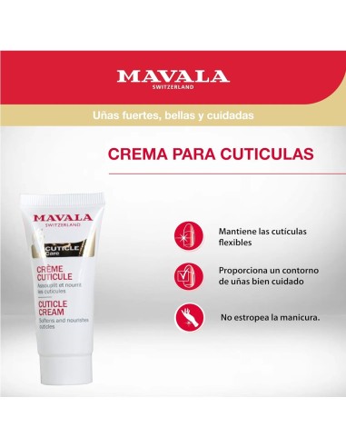 Mavala Crema para Cutículas 15 ml: Cuidado e Hidratación