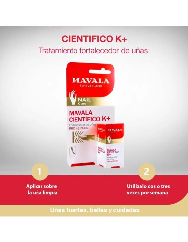 Mavala Científico K+ Endurecedor Pro Keratin