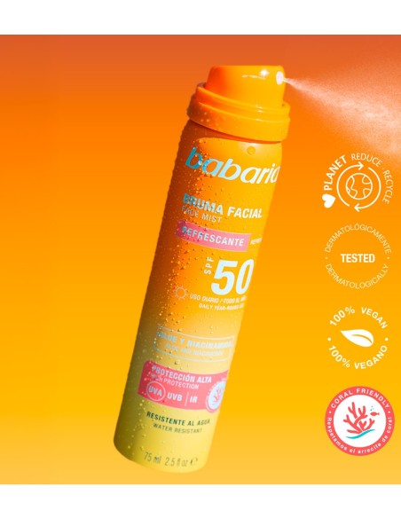 Babaria Bruma Facial Refrescante SPF50 75ml